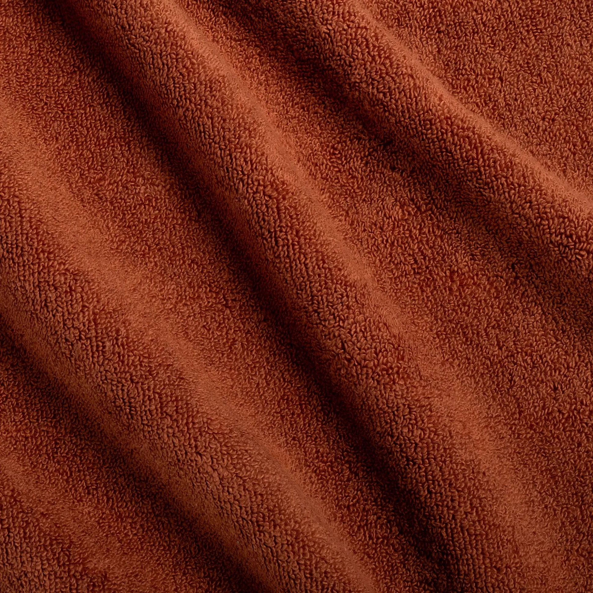 Serviette de toilette en coton 50x100cm - brun rustrel