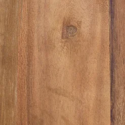 Set de repas 1 table haute et 4 tabourets en bois recyclé - bois clair (4 places)