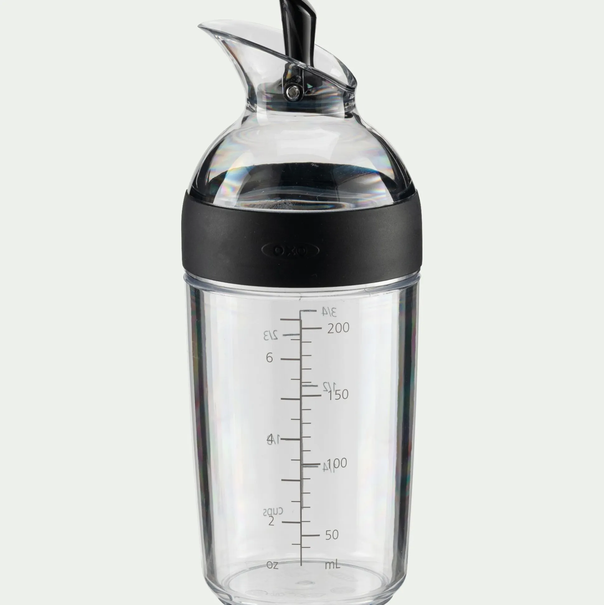 Shaker manuel pour sauce - transparent 236 mL