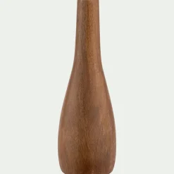 Soliflore en bois de manguier H30cm - naturel