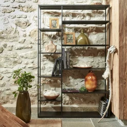 Soliflore en grès céramique H28,5cm - vert