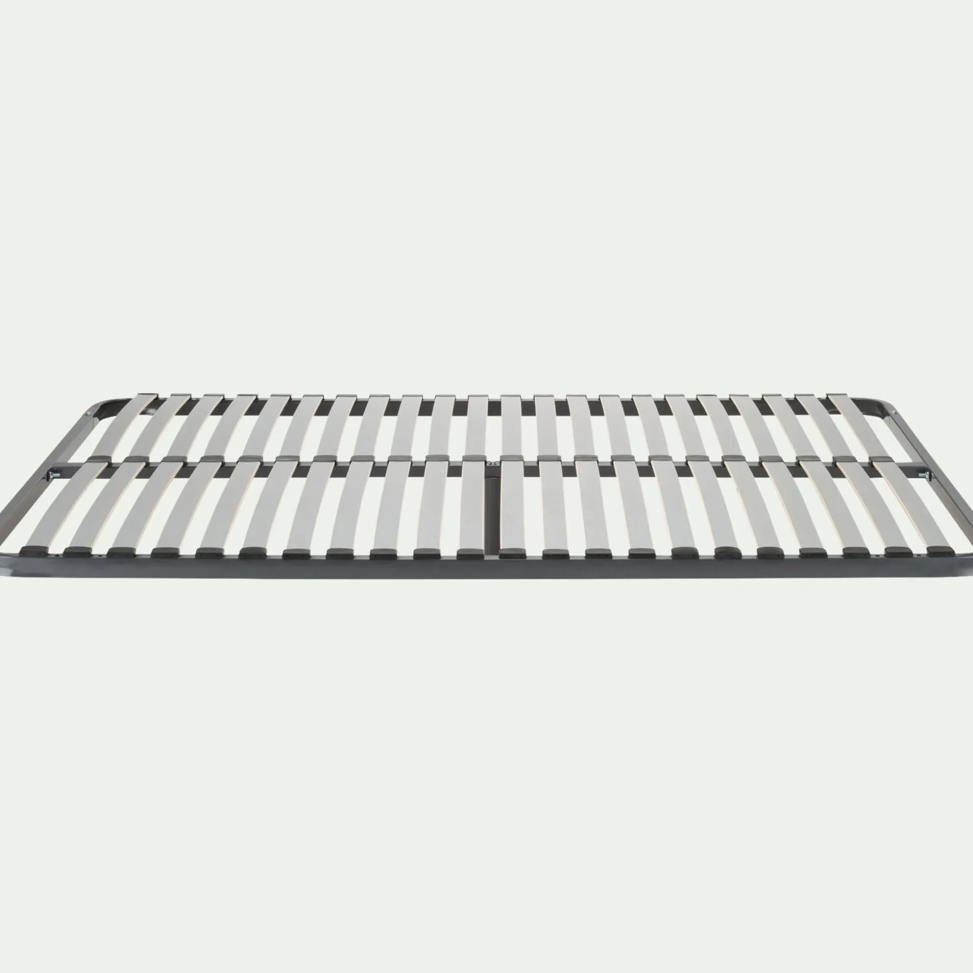 Sommier cadre à lattes 5 cm 140x190cm - gris
