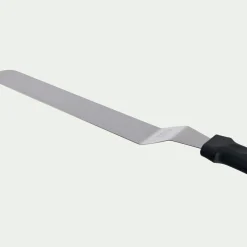 Spatule coudée en inox L25cm - argenté