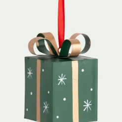 Suspension de Noël cadeau H8,5cm (modèle aléatoire)
