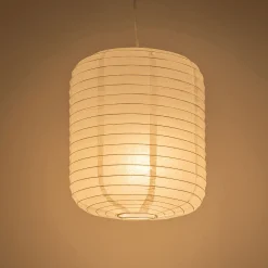 Suspension en papier D27xH32cm - blanc