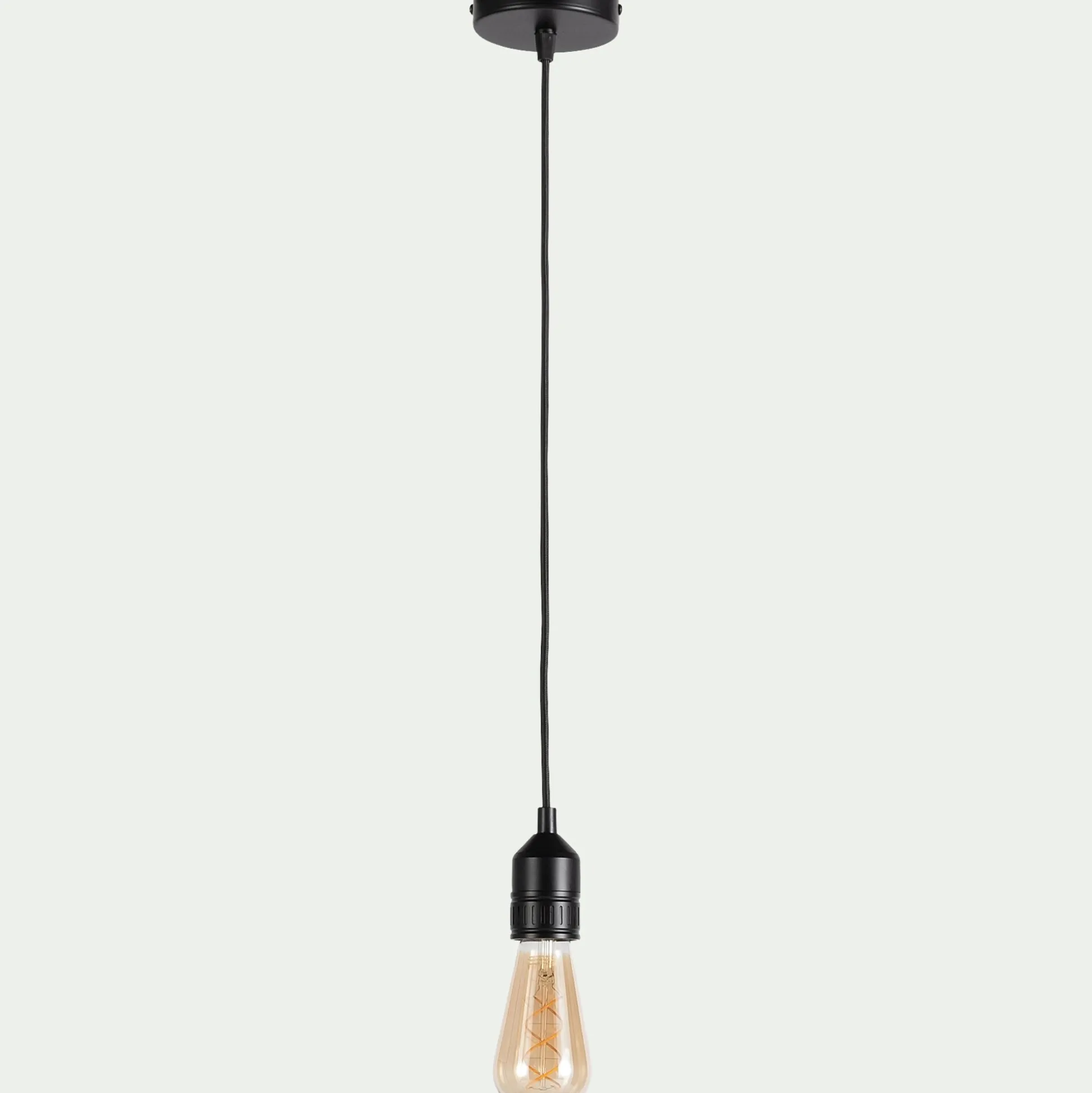 Suspension électrifiée E27 - noir L120cm