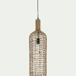 Suspension électrifiée en jute D20xH74cm - naturel
