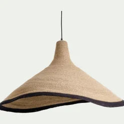 Suspension électrifiée en jonc de mer D91cm - naturel