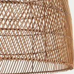 Suspension naturelle non électrifiée en rotin D43cm - naturel