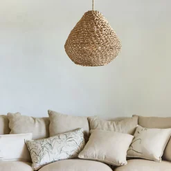 Suspension non électrifiée en papier D40cm - naturel