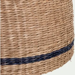 Suspension non électrifiée en jonc de mer D40cm - naturel