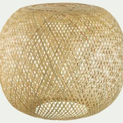 Suspension non électrifiée en bambou D57cm - naturel