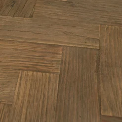 Table basse rectangle en bois recyclé - bois foncé