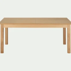 Table de repas extensible en bois - bois clair (8 à 12 places)