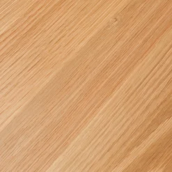 Table de repas rectangulaire en chêne et acier - bois clair (10 places)