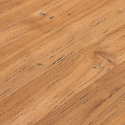 Table de repas rectangulaire en bois de teck - bois clair (8 places)