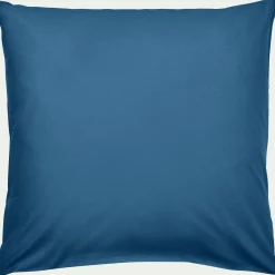 Taie d'oreiller enfant en coton 65x65cm - bleu figuerolles