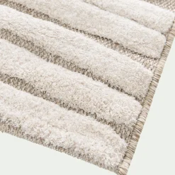 Tapis à motif organique 200x290cm - beige