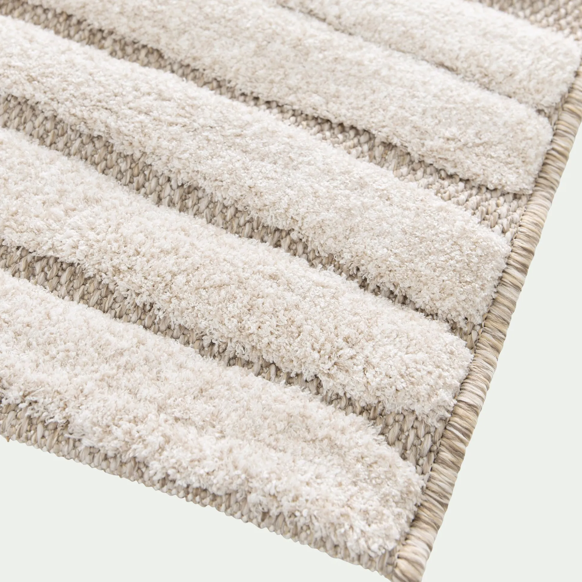 Tapis à motif organique 200x290cm - beige