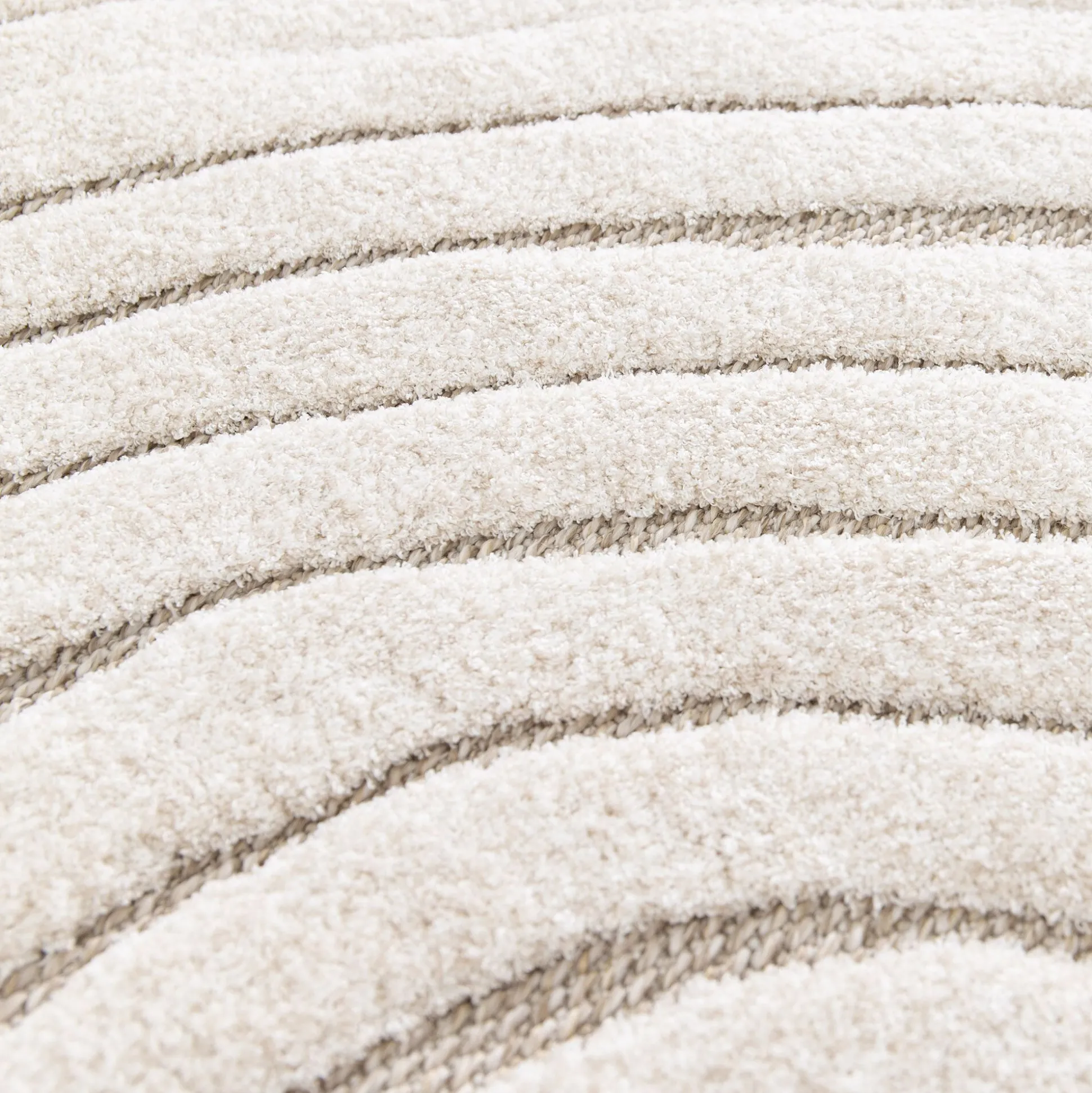 Tapis à motif organique 200x290cm - beige