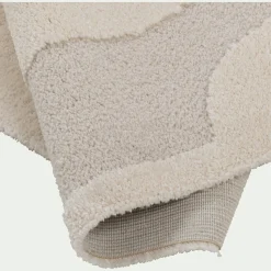 Tapis à motifs abstraits - beige 120x170cm