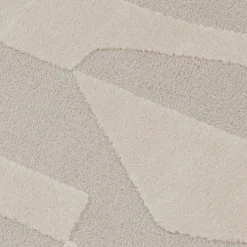 Tapis à motifs abstraits - beige 120x170cm