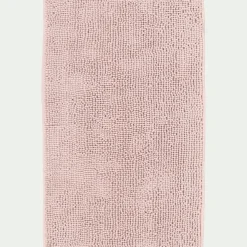 Tapis de bain antidérapant 50x80cm - rose rosa