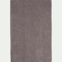 Tapis de bain antidérapant 50x80cm - gris restanque