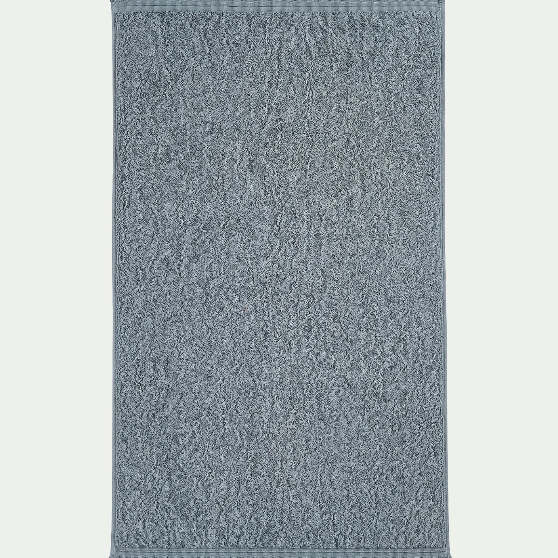 Tapis de bain en coton - bleu calaluna 50x80 cm