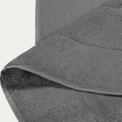 Tapis de bain en coton - gris restanque 60x110cm