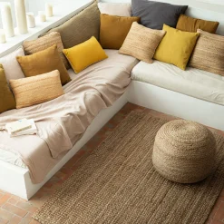 Tapis d'intérieur en jute - naturel 170x230cm