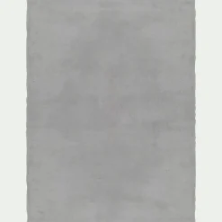 Tapis imitation fourrure - gris 120x160cm