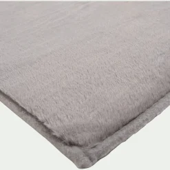 Tapis imitation fourrure - gris restanque 150x200cm