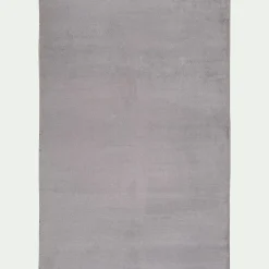 Tapis imitation fourrure - gris restanque 150x200cm