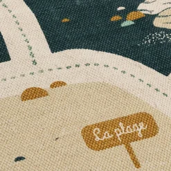 Tapis imprimé circuit120x180cm - multicolore