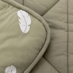 Tapis pour tipi 100x100 cm - vert olivier