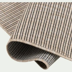 Tapis tissé intérieur extérieur 160x230cm - beige