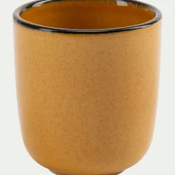Tasse à espresso en grès D6cm - jaune