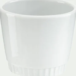 Tasse en porcelaine 18cl - blanc