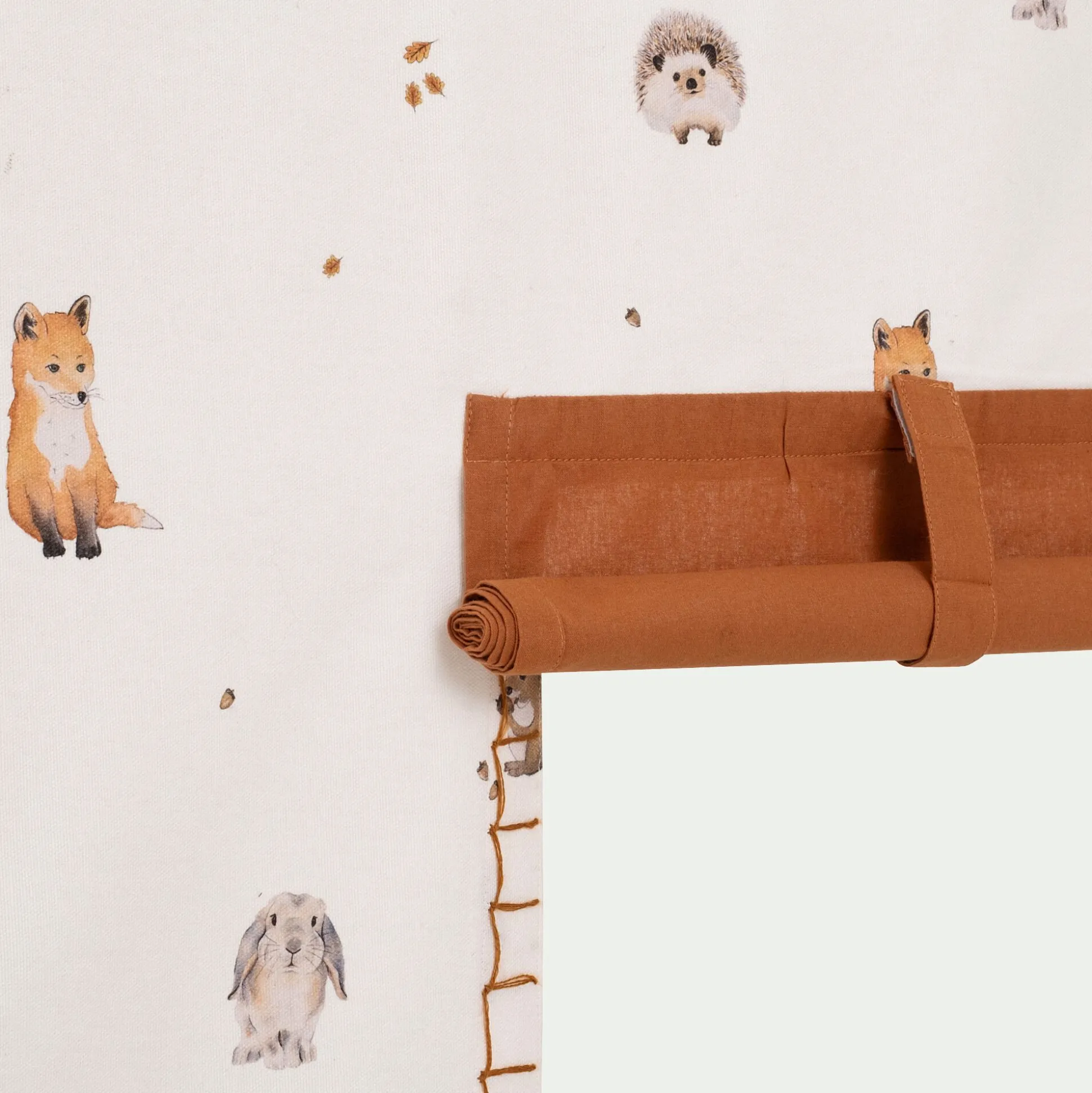 Tente de lit en coton l152xh106cm - blanc