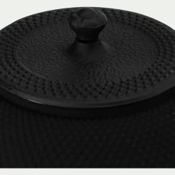 Théière en fonte - noir 1,20L
