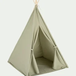 Tipi pour enfant - vert olivier