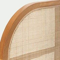 Tête de lit avec cannage L145cm - bois clair