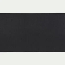 Tête de lit droite en tissu - gris anthracite L190cm