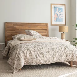 Tête de lit en bois d'acacia massif L140cm