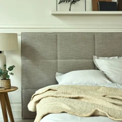 Tête de lit en tissu L154xl111cm - beige