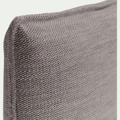 Tête de lit en tissu texturé 160cm - gris granite
