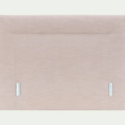 Tête de lit matelassée en tissu 160cm - écru