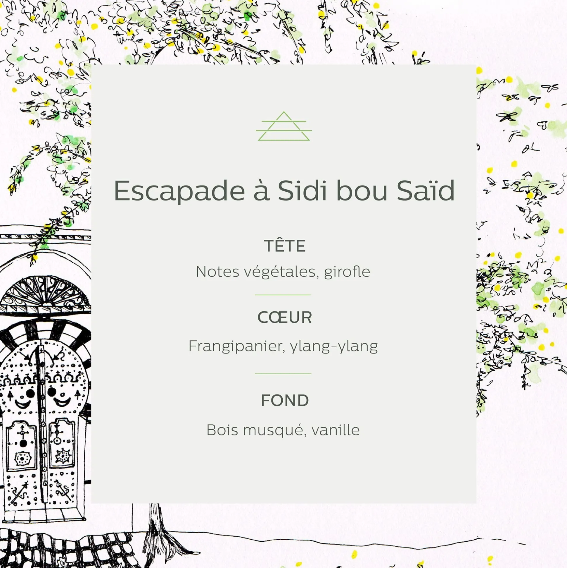 Vaporisateur senteur balade à Sidi Bou Saïd 50ml