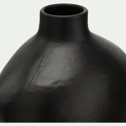 Vase classique en grès H30cm - noir